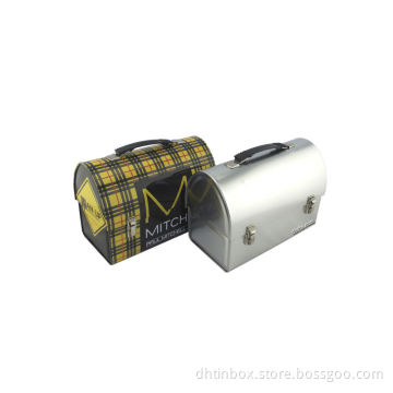 dome lunch box, handle tin box, tool case
